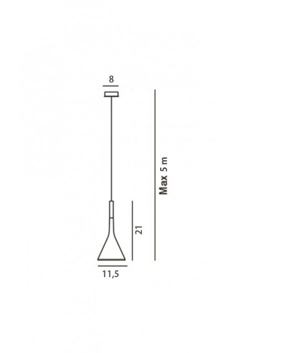 Foscarini Aplomb Mini Suspension Lamp